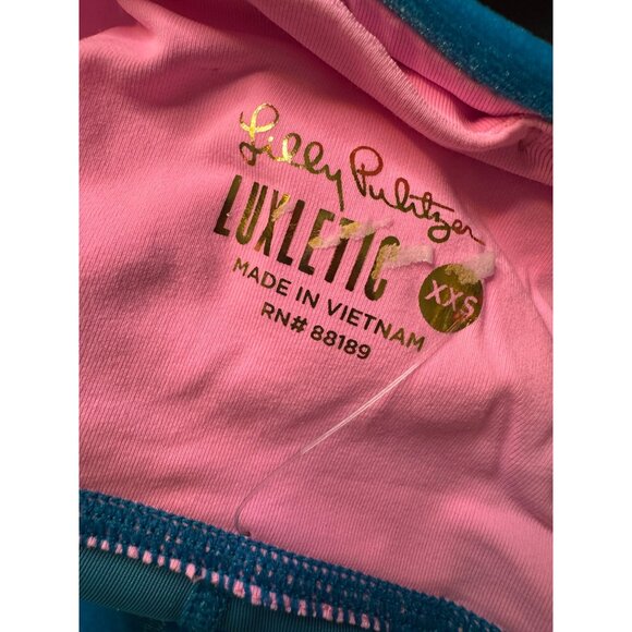 Lilly Pulitzer Luxletic Weekender Plush Velvet Stretch  Size XXS NWT $118 - Picture 5 of 12